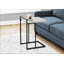 C-Shaped Accent Table With Metal Base-1916237936-1916237951