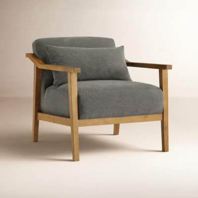 Solid Wood Accent Chair