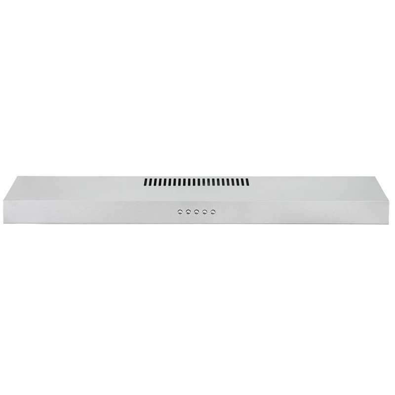 Hotte de cuisine convertible 30 po Ancona, Acier inoxydable