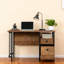 Bureau d'ordinateur avec 2 tiroirs Donit