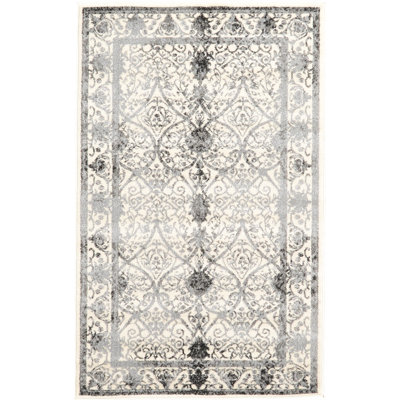 Tapis oriental ivoire Ade
