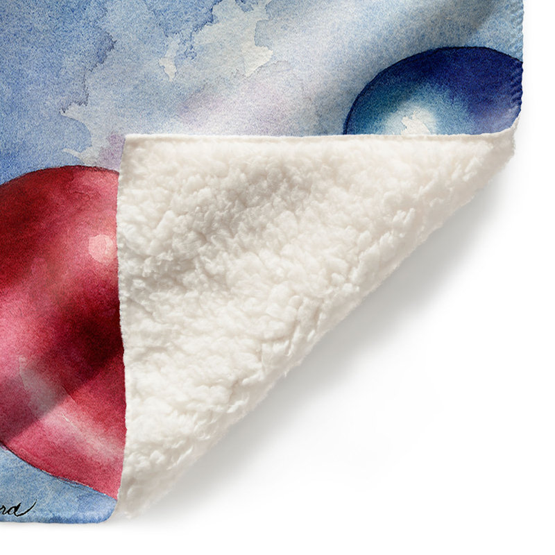  Couverture douce en sherpa, 51 po x 60 po