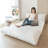 Velvet Bean Bag Sofa-1485808332-1485808333