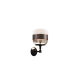 Futura Wall Lamp P White Black Matt Black 1 E26 Ul