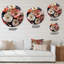 Ranunculus Flowers Enchanting II - Horloge murale florale-1895801968