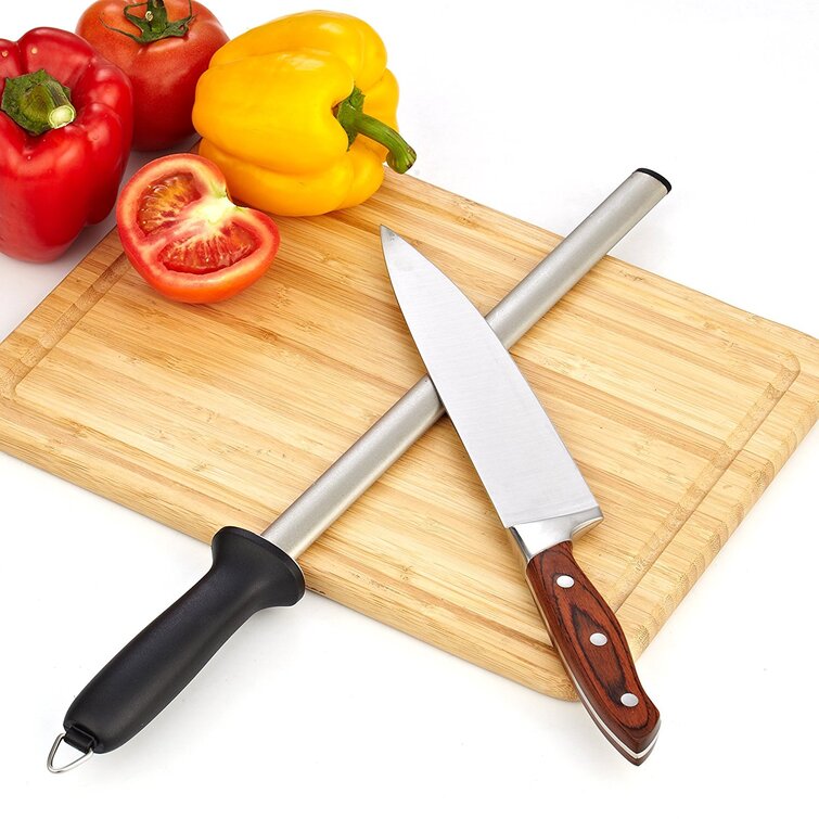 Signature Knife & Diamond Steel Sharpener - Yan Can Cook Store