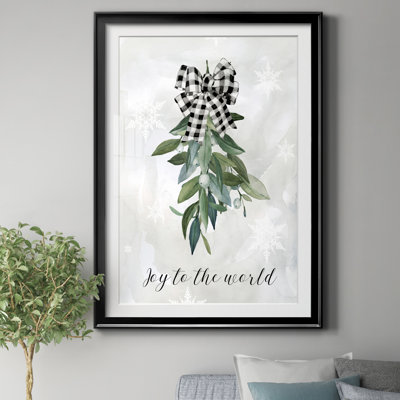 Printemps de l'amour et de la joie - Reproduction d'art graphique sur papier encadré