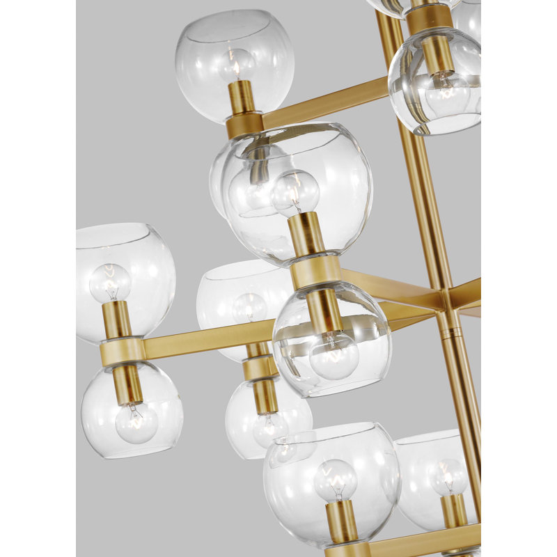 Londyn 24 - Light Chandelier, Clear