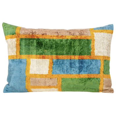Silk Lumbar Pillow Cover & Insert