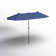Aletse 156'' x 78'' Rectangular Market Umbrella