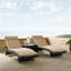 Chaise longue inclinable avec coussin Genieve-570326205