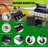 3-Burner Propane Grill  With Side Burner, Lid, Wheels
