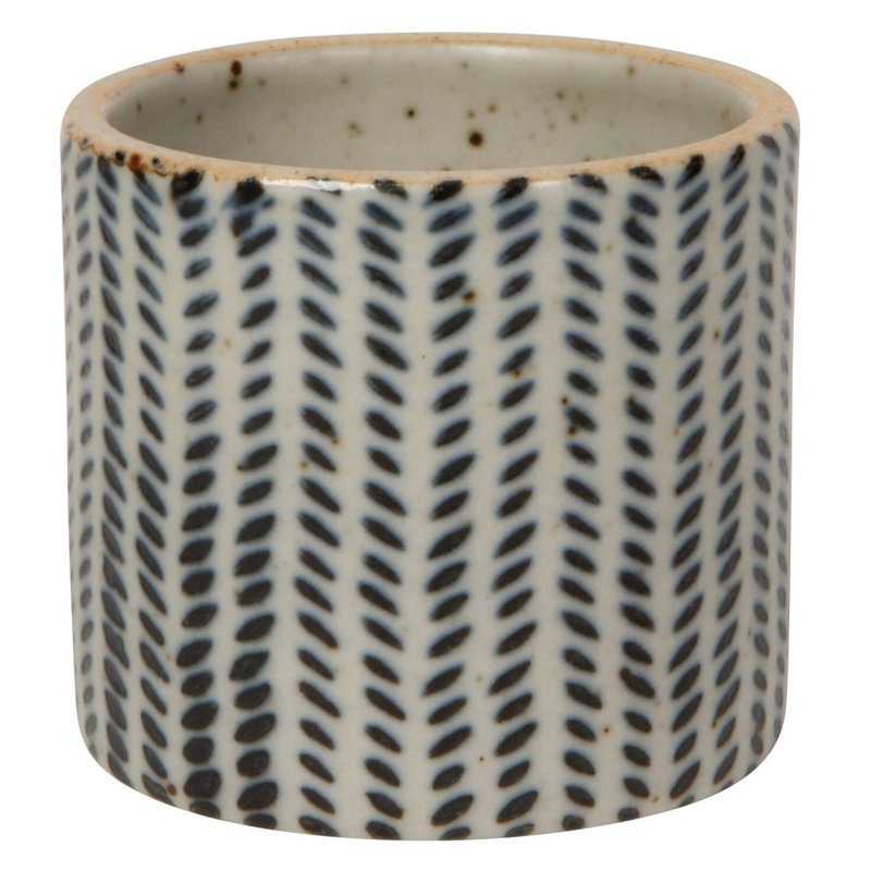 Set of 12 Houndstooth Element Napkin Ring