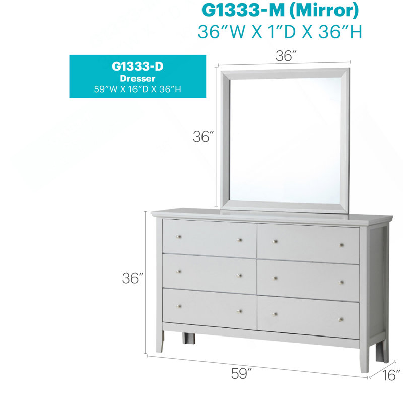 Commode Primo G1333-D, champagne argenté, Champagne