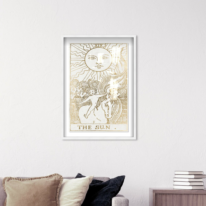 The Sun Tarot Luxe - impression, H 37,5 po x l 25,5 po