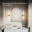 Essentiel 24 po X 36 po Miroir arqué-90729763-90729764