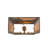 Sonya Steel Flush Mounted Sconce