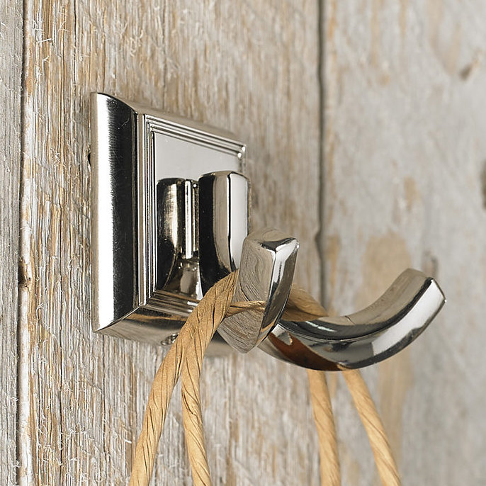 Transitional Metal Wall Hook, Nickel