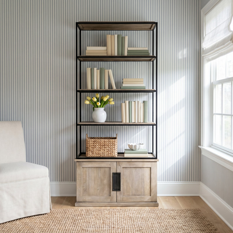 Alex Etagere Storage Bookcase