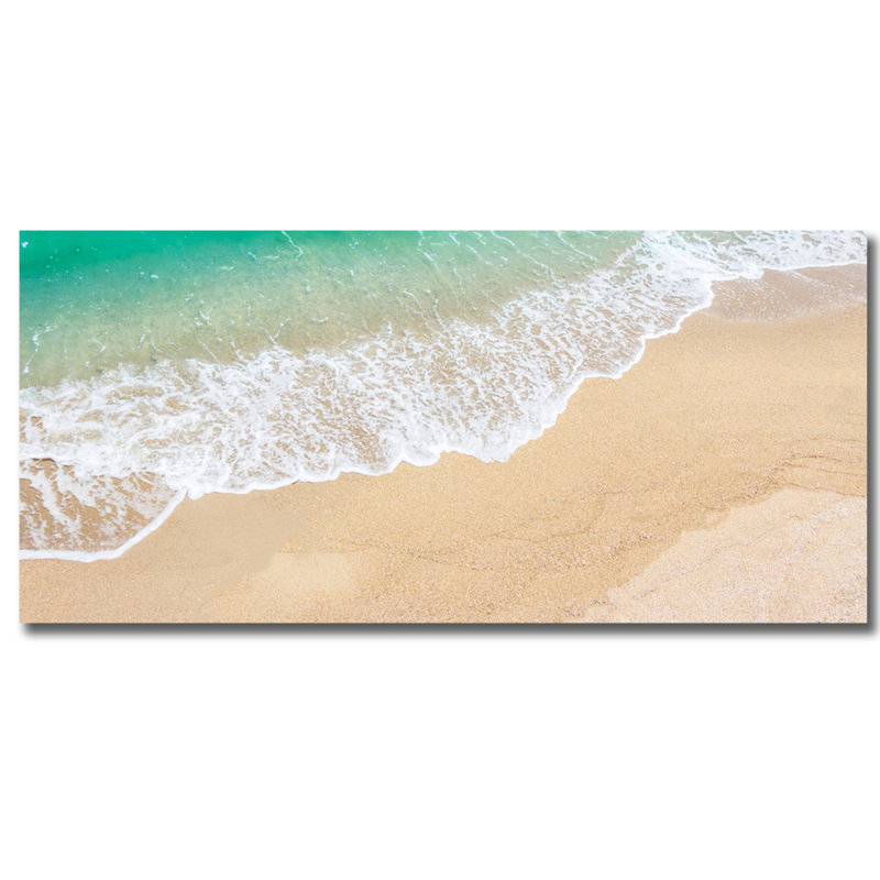 Sandy Beach Print, Acrylic, 36" H x 84" W x 1.5" D