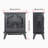 24 Inch 3D  Flame Electric Infrared Quartz Fireplace Stove With Remote Control-594164011-601821872