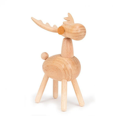 Beechwood Moose Figurine