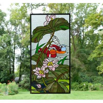 Plants & Flowers Window Panel