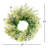 22" Dried Wildflower Spring Wreath