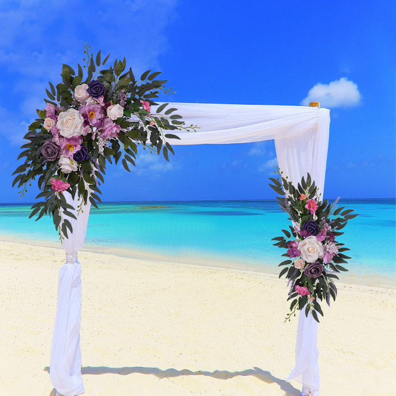 Ensemble de programme pour décoration de mariage