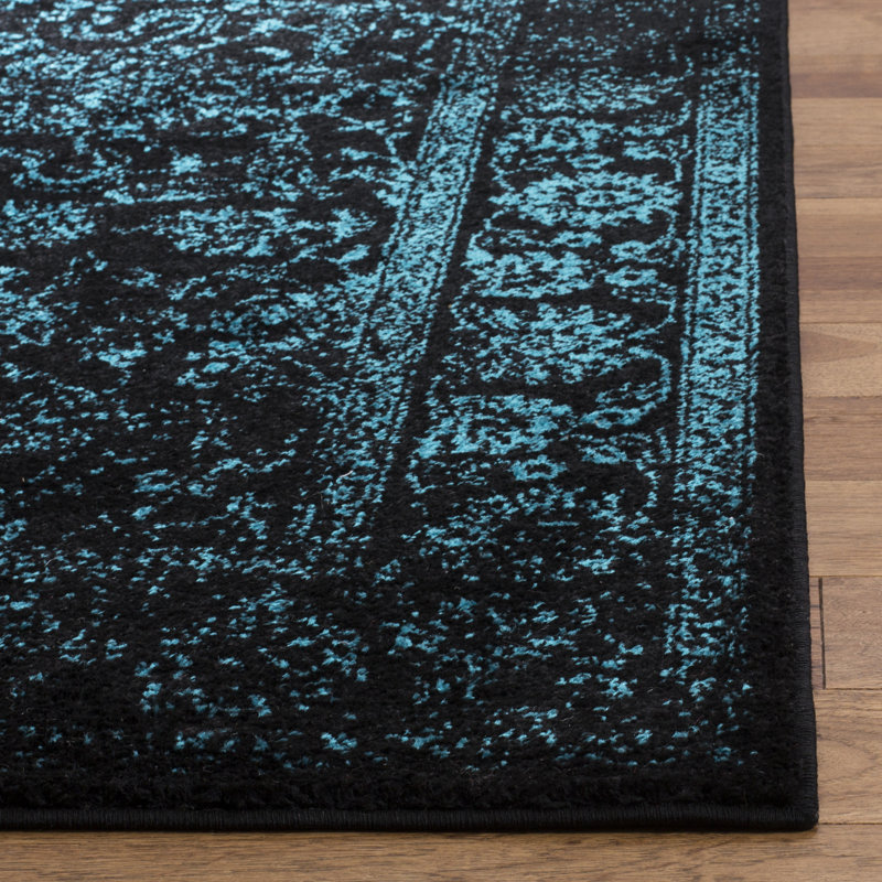 Olius Performance Floral Rug, Square 10'