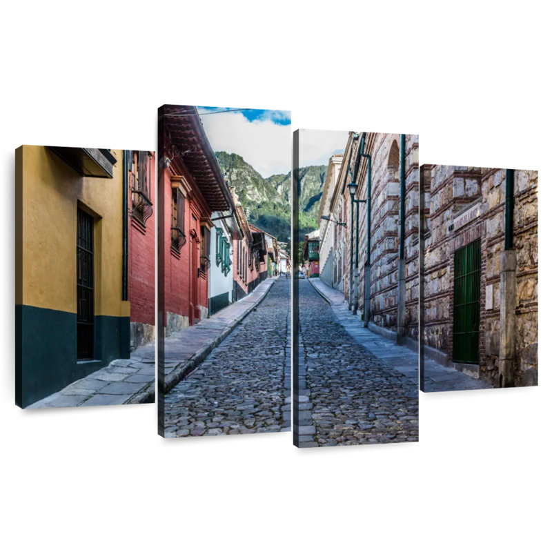 Sireci La Candelaria Street, 32" H x 52" W
