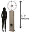 Juno 77" Floor Clock