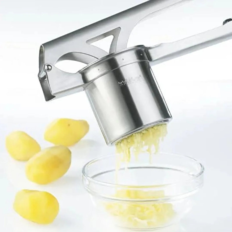 Gefu Stainless Steel Garlic Press