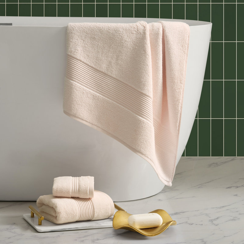 Solid Towel Set, Pink