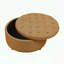 Repose-pieds capitonné avec rangement et garniture cloutée-1127114881-1127114882