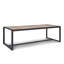 Pawni Teak 6 - Person Rectangular Outdoor Dining Set with Custom Cover