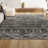 Bousquet Moroccan Beni Souk Gray/Cream Rug-1378650788