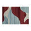 Tapis intérieur et extérieur rouge Watercolor-652741237