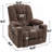 Power Lift Recliner Chair With Massage And Heat For Elderly, Overstuffed Wide Recliners, Heavy Duty Motion Mechanism With USB And Type C Ports, 2 Steel Cup Holders-568286386