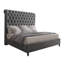 Lit-bateau en velours avec garniture cloutée Jampier-1716676854-1716676852