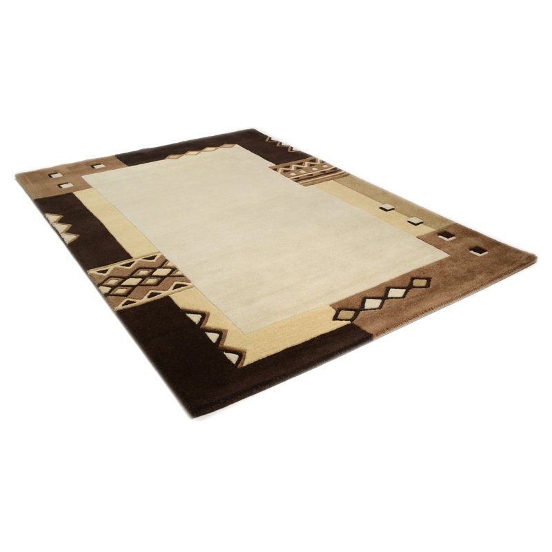 Bradbury Wool Hand Woven Area Rug, Round 150cm