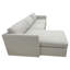 All Modern Left Facing Sectional No Ottoman--Truffle-1707489153