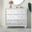 Commode 3 tiroirs en bois massif et en bois manufacturé l 32 po-623775624
