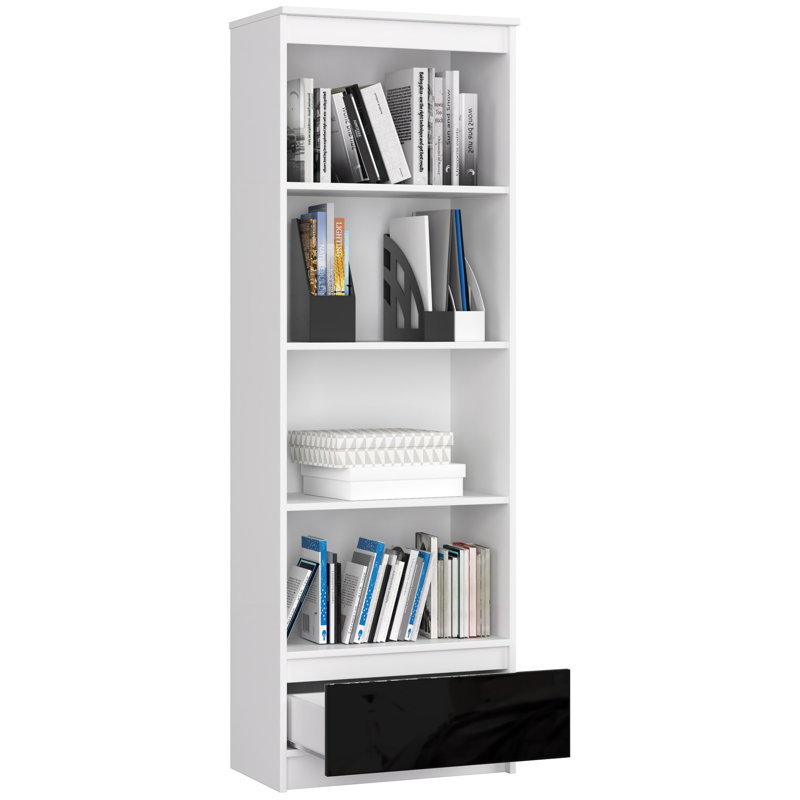 Shannetta 180cm H x 60cm W Standard Bookcase