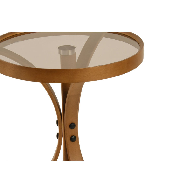 Table gigogne (2 pièces), Walnut