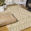 Tapis intérieur / extérieur beige / vert Boho-318806439