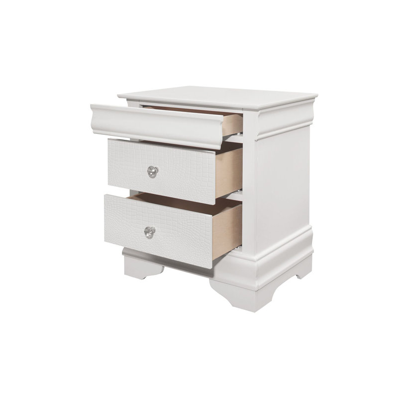 Ensemble de chambre à coucher à panneaux 3 et 2 Marlinde, Grand