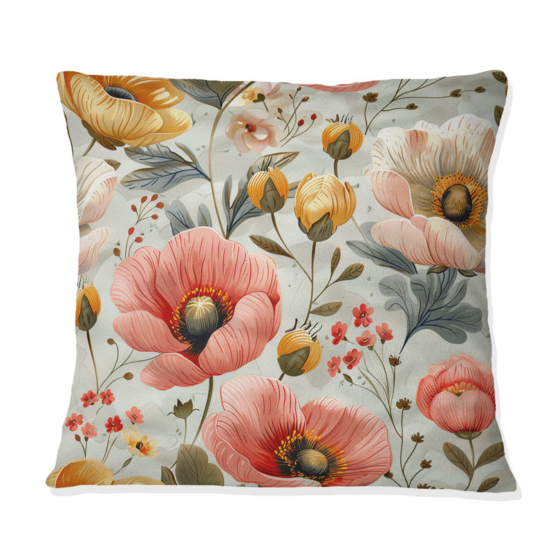 Coussin Pastel, H 16 po x l 16 po