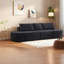 Canapés modulaires polyvalents, tissu chenille, style contemporain pour la maison