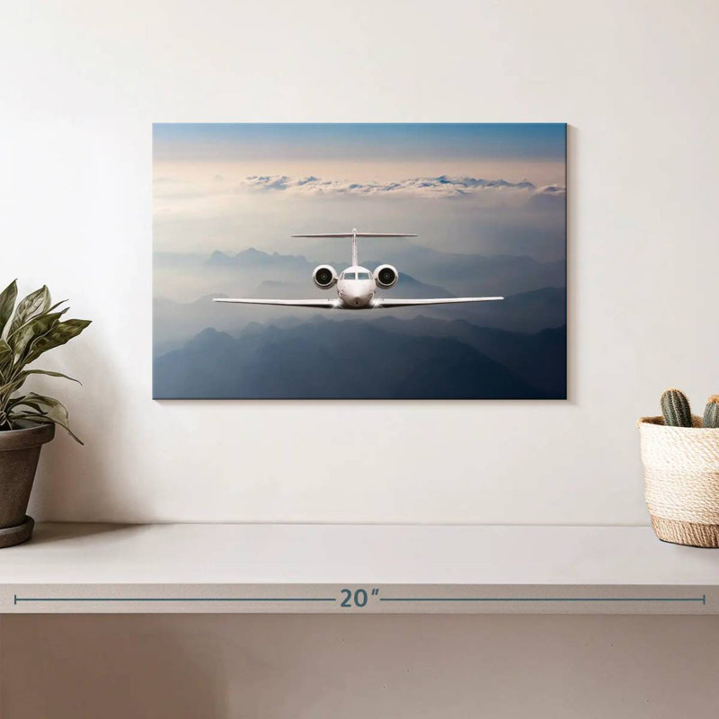 Mehar Alps Business Jet, 8" H x 12" W
